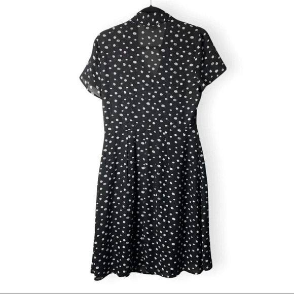 WAYF Black and White Polka Dot Dress - Picture 3 of 10